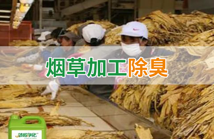 潔匠凈化·的凈工業(yè)除臭劑_煙草加工異味廢氣危害大，快速除臭就用Dejing的凈除臭劑！